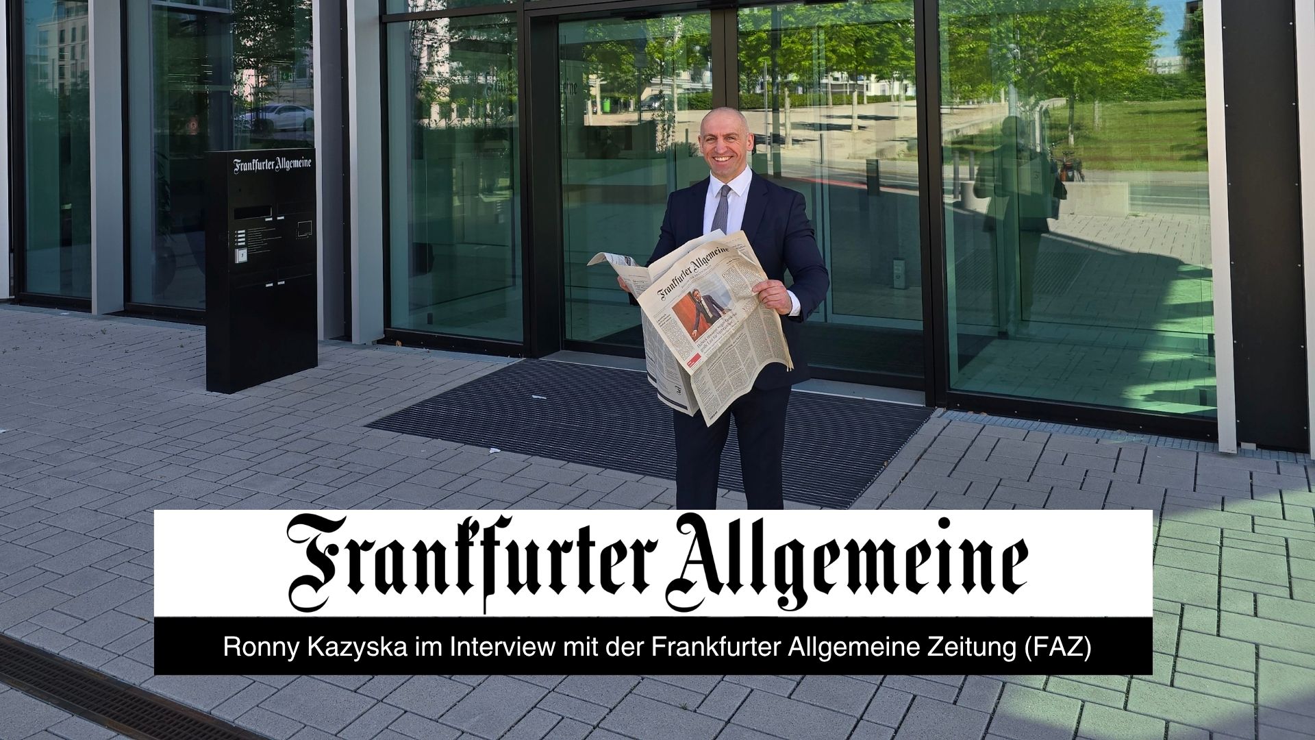 Ronny Kazyska im Interview mit der Frankfurter Allgemeinen Zeitung zu Wolkenkratzern und Stadtentwicklung