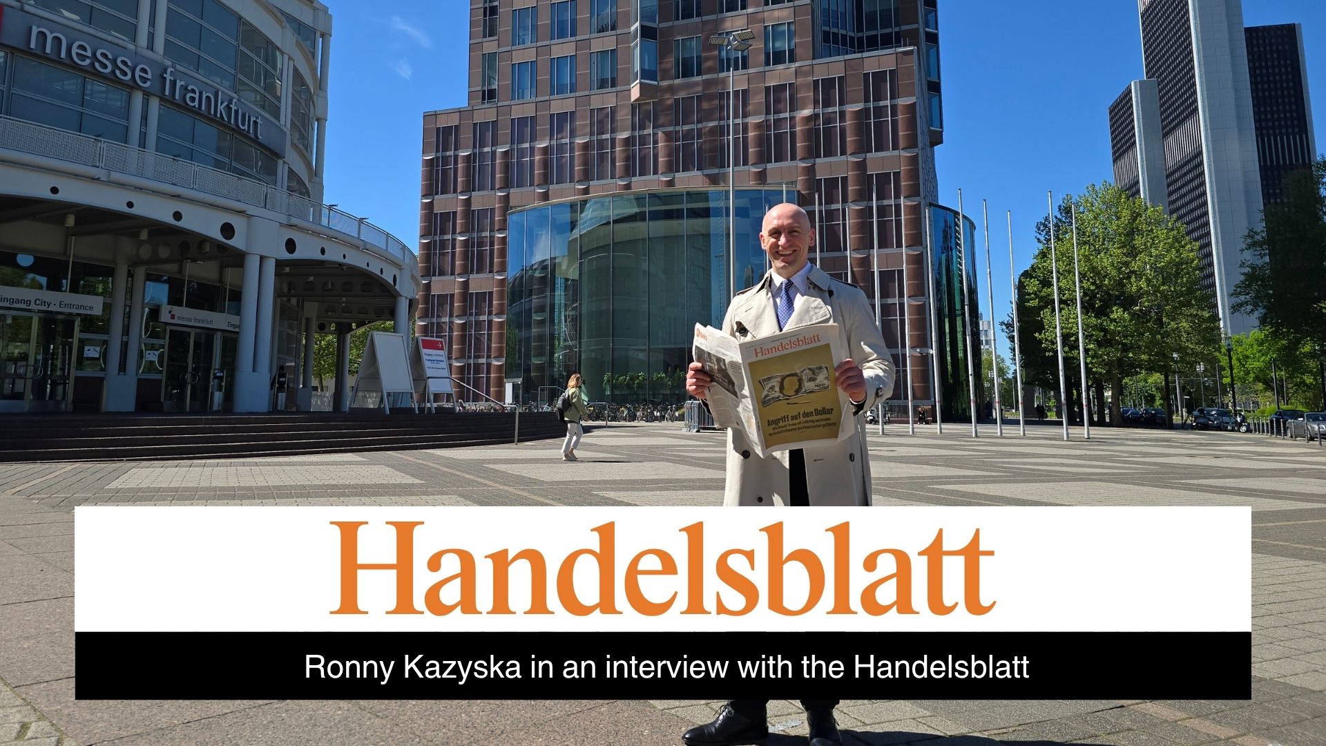 Ronny Kazyska in a Handelsblatt interview on foreclosure auctions in the real estate market