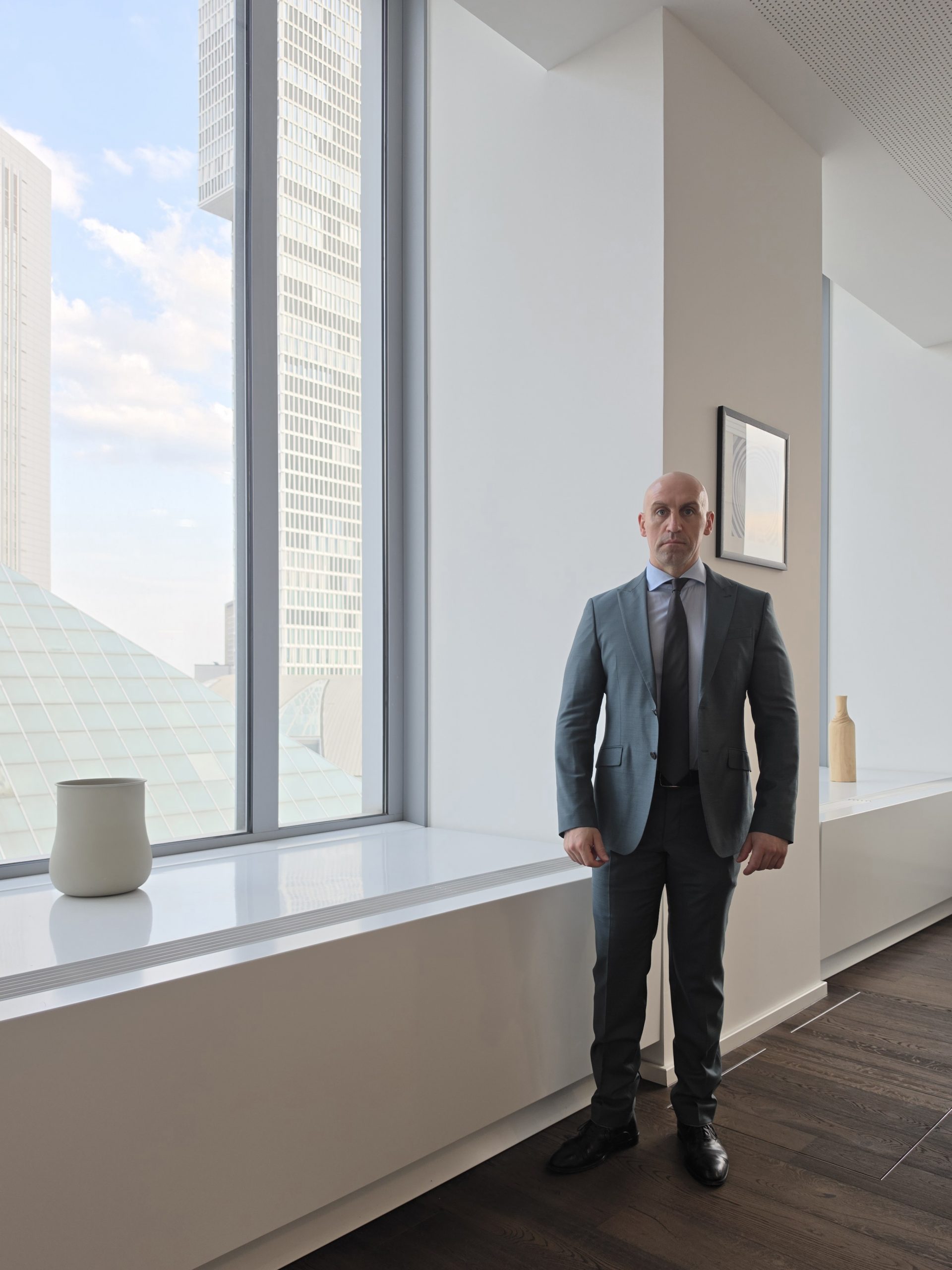 Ronny Kazyska im Messeturm in Frankfurt am Main zum Grundsatz der Exitfähigkeit bei Immobilieninvestitionen.
