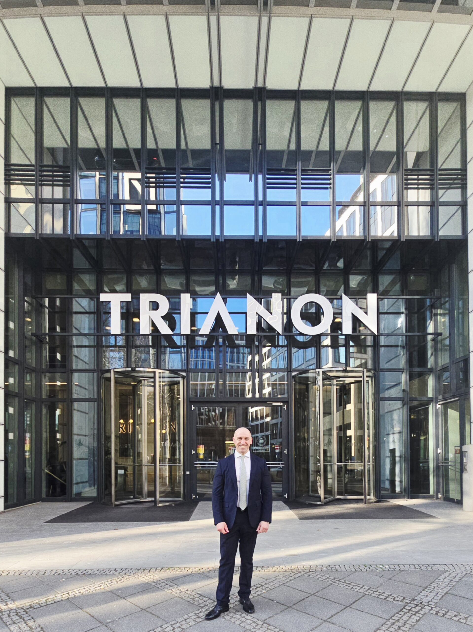 Ronny Kazyska am Trianon in Frankfurt am Main.